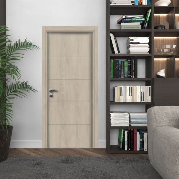 Usa de interior din MDF Idealine  model 9190  Natural light oak  2010/810