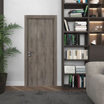 Usa de interior din MDF Idealine  model 9220  Natural light wenge  2010/810