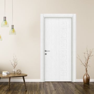 Usa de interior din MDF lacuit  Premia 1036  model L 010  alba  2010/800 mm