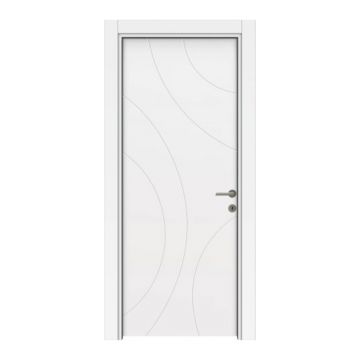 Usa de interior din MDF lacuit  Premia 1036  model L 011  2010/800 mm  Alb