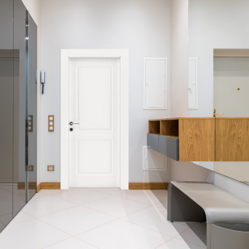 Usa de interior din MDF lacuit  Premia 1036  model L 022  alba  2010/800 mm