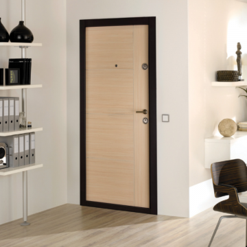 Usa metalica apartament Prestige 02 B  bej  96 x 205 cm  stanga