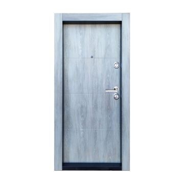 Usa metalica exterior Velista Portal Grey Oak  2000X880 mm  stanga