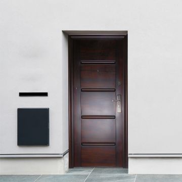 Usa metalica intrare apartament REG-FM 003  maro  86 x 205 cm  stanga