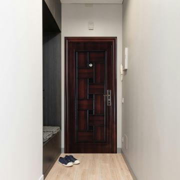 Usa metalica intrare ECO 07  maro  86 x 205 cm  stanga