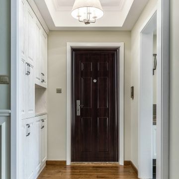 Usa metalica intrare ECO 09  maro  86 x 205 cm  dreapta