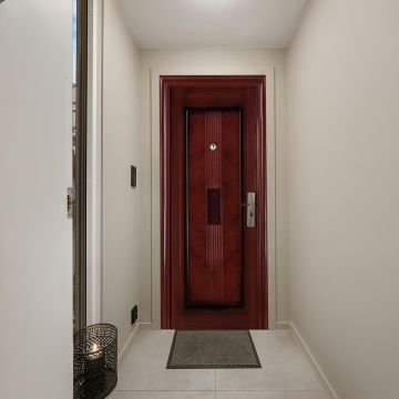 Usa metalica intrare ECO 21  maro  86 x 205 cm  stanga