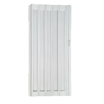 Usa plianta interior cu geam 1/1 Prestij  din PVC  alb marmorat  850/2030 mm
