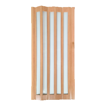 Usa plianta interior  cu geam 1/1 Prestij  din PVC  stejar  850/2030 mm