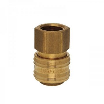 Cupla rapida cu filet interior Ludecke ES14I, 1 4  , O6 mm