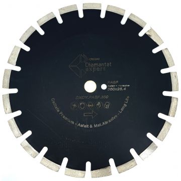 Disc DiamantatExpert pt. Asfalt, Caramida & Abrazive 350mm Premium - DXDY.PASF.350.25