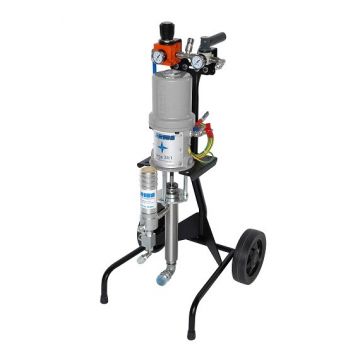 Pompa de vopsit / zugravit AIRLESS Industriala cu Carucior - Complet Echipata - 1,3L/min - Vega SS 34:1