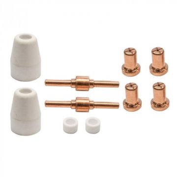 Set accesorii pentru aparat de taiat cu plasma Guede 20087, 10 piese