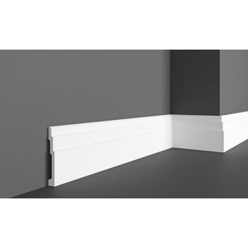 Brau decorativ din poliuretan CR850 - 10x1.5x200 cm