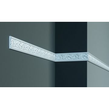 Brau decorativ din poliuretan CR905 - 7.8x1.3x200 cm