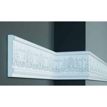 Brau decorativ din poliuretan CR925 - 18x2.5x200 cm