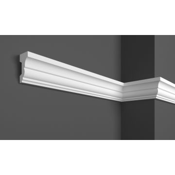 Brau decorativ din poliuretan Flexibil CR911F - 7.2x3.6x200 cm