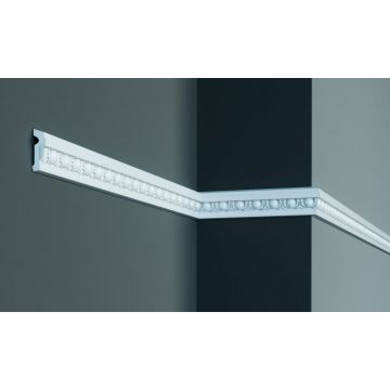 Brau decorativ din poliuretan Flexibil CR915F - 5x1.8x200 cm
