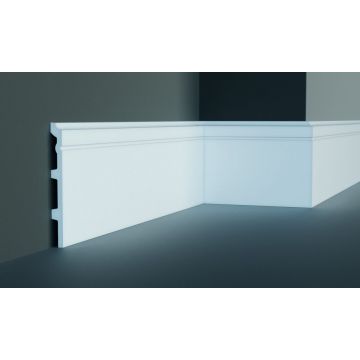 Brau decorativ din poliuretan Flexibil CR946F - 16x1.5x200 cm