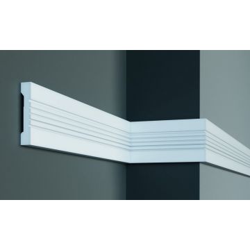 Brau decorativ din poliuretan Flexibil CR961F - 11.6x2x200 cm