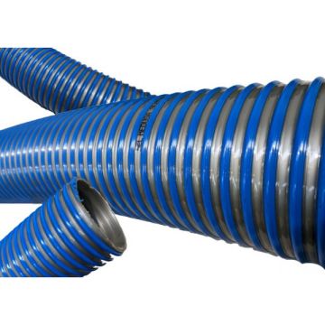Furtun Absorbtie (aspiratie) Motopompa, 40mm, 1 1/2 toli, PVC plastifiat rezistent la socuri