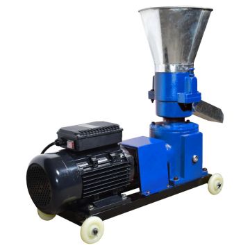 Granulator Furaje KL-125 cu 1 matrita si motor 3 kW/ 1500 RPM/ 230 V/ 80 kg/h