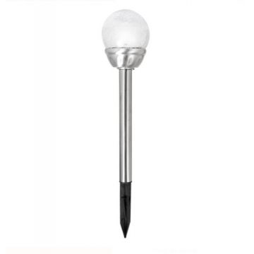 Lampa Led solara, lumina schimbatoare, Plastic, 27 cm