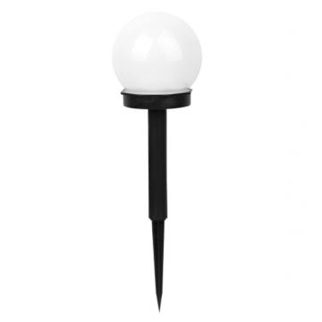 Lampa Led solara, Plastic, 34 cm