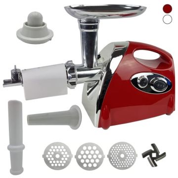 Masina de tocat carne 4 in 1  YPAN, 3000W, accesoriu suc de rosii, carnati, chitfele, 3 site, functia revers, motor cupru Masina de tocat carne 4 in 1  YPAN, 3000W, accesoriu suc de rosii, carnati, chitfele, 3 site, functia revers, motor cupru