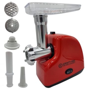 Masina de tocat carne Craft-Tec Rosie 3000W, 2 site, functia revers