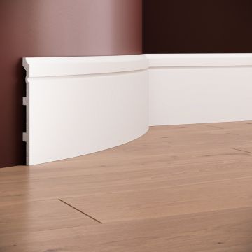 Plinta flexibila din poliuretan S25 - 16x1.6x200 cm