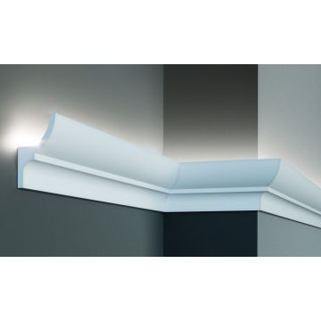 Profil pentru banda LED din poliuretan KF712 - 10x5.5x200 cm