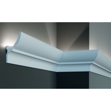 Profil pentru banda LED din poliuretan KF714 - 12x6.6x200 cm