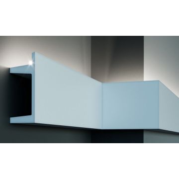 Profil pentru banda LED din poliuretan KF722 - 20.1x8x200 cm