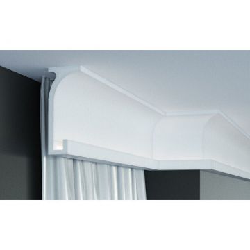 Profil pentru banda LED din poliuretan KF803 - 15x6x200 cm