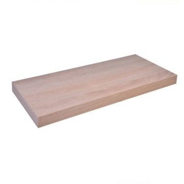 Raft de perete tip etajera din lemn, Stejar 60 x 23.4 x 3.5 cm
