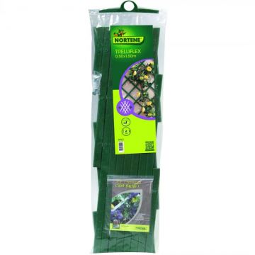 Spalier din plastic pentru flori si plante,verde,50x150 cm