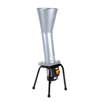 Tocator fructe electric, 800 Kg/h, cuva otel vopsit, motor 1500W, ZEF-800M