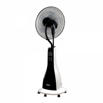 Ventilator cu pulverizare apa si umidificare Bohm 16  , 90W, 3 viteze, Functie de oscilatie 75  , 3 Functii ceata