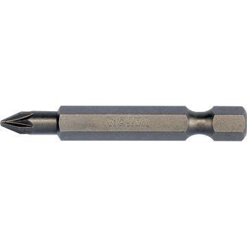 Biti 1/4 inch x 50 mm PZ1, set 10 bucati, otel rezistent, pentru insurubare precisa