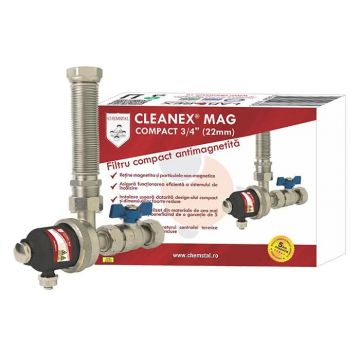 Filtru Antimagnetită Chemstal Cleanex MAG COMPACT 3/4