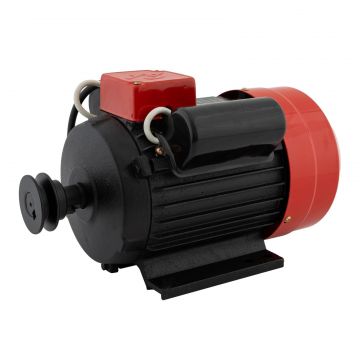 Motor electric Yamamoto YL802-1500, 1.3 kW, 1500 RPM, bobinaj cupru, transmisie cu fulie
