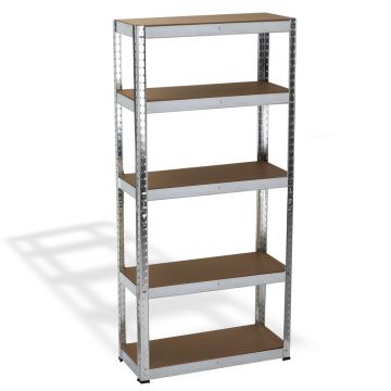 Raft Galvanizat pentru Depozitare 70Wx30Dx150Hcm din Oțel ROTOR
