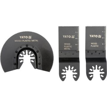 Set 3 bucati disc si lame de taiere, compatibile YT-82220, pentru lucrari precise