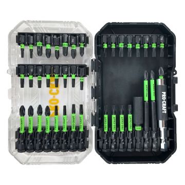 Set Biți de Impact PROCRAFT IBS-41 – 41 Piese, Rezistență și Performanță
