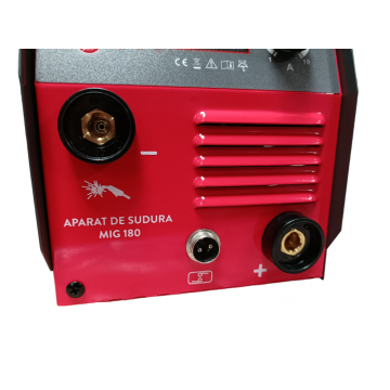 Aparat Sudura Almaz AZ-ES047, MMA+MAG+FCAW, Intensitate Maxima 180A, Afisaj Digital