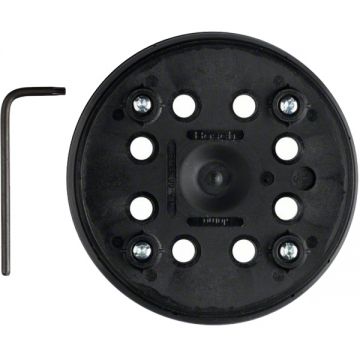 Bosch  2608601169 - Placa de slefuire rotunda cu scai 125 mm 8 gauri compozitie semidura PEX 270 A PEX 270 AE