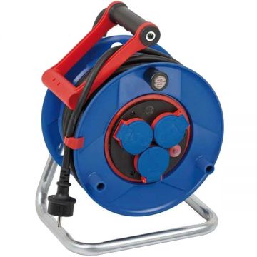 Brennenstuhl  Garant - Derulator cablu electric 25 m 3 prize cu maner