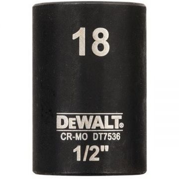 DeWalt  DT7536 - Cheie tubulara de impact 18x- mm 1/2 inch