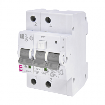 Dispozitiv de protectie arc electric KZS-AFDD 3M2p A B16 0.03 ETI 002173814